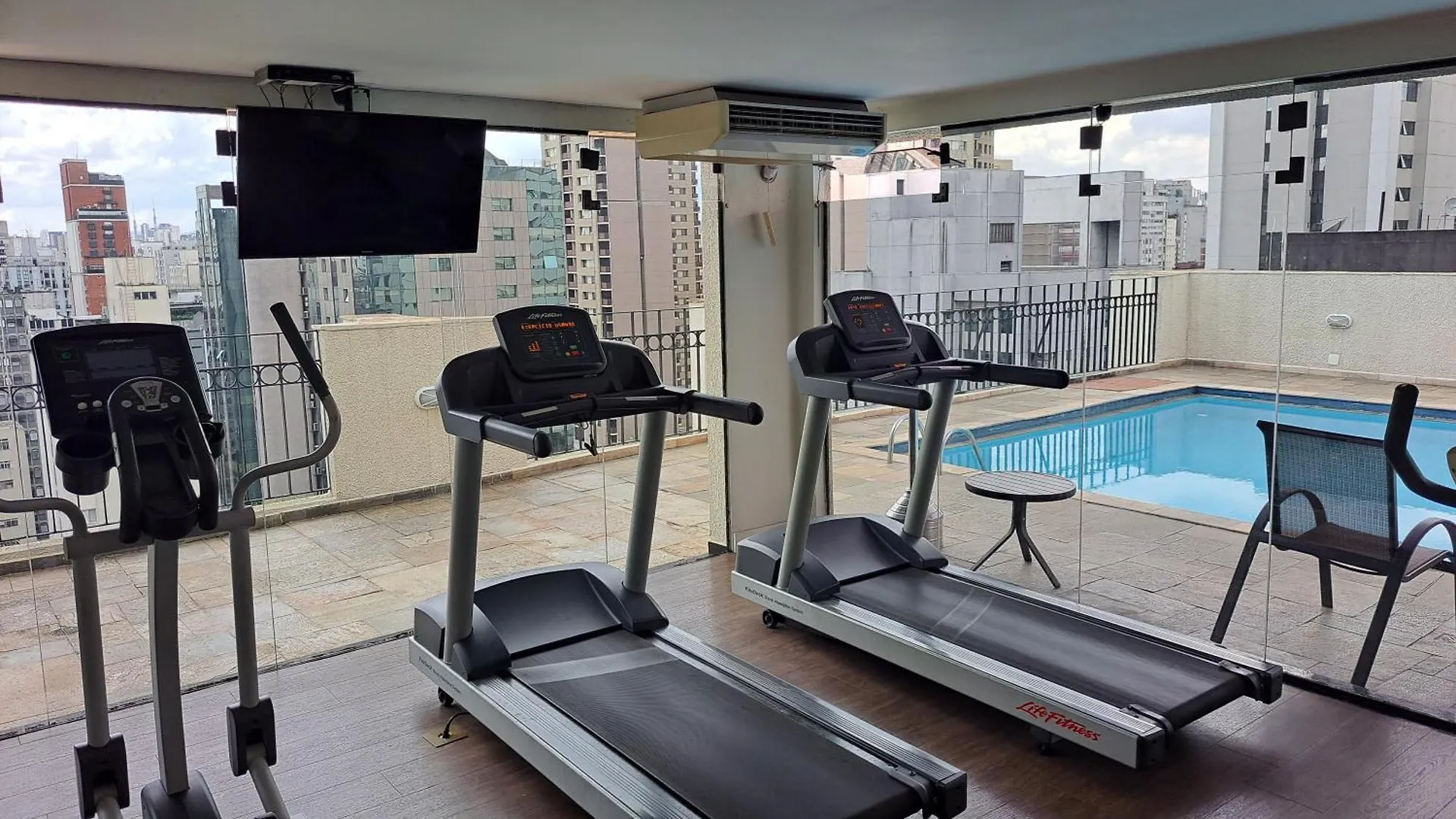 Lägenhet Flat Confortavel - Academia - Piscina - Garagem - Melhor Localizacao Do Itaim Bibi São Paulo